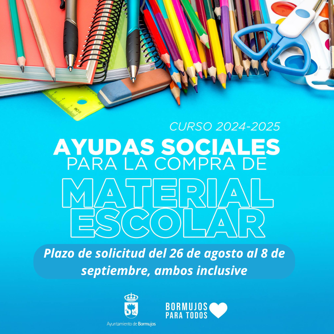 Plazo de solocitud del 26 a agosto al 8 de septiembre, ambos inclusive